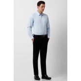 Men Light Blue Slim Fit Formal Full Sleeves Formal Shirt