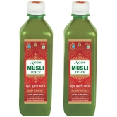 Jeevanras Musli Juice (500 ml)_Pack of 02 | Improves Power and Vitality | Useful in General Weakness | Health Tonic | Natural Herbal Product with WHO GLP , GMP, ISO Certification |