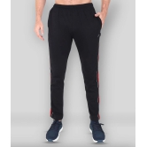 Zeffit - Black Cotton Blend Mens Trackpants ( Pack of 1 ) - L