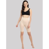 Tkeshto - Beige Cotton Women's Trimming Tights ( Pack of 1 ) - None