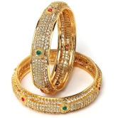 Sukkhi Multicolor Bangle Set ( Pack of 2 ) - None