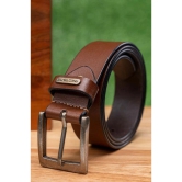 RedTape Men Tan Leather Belt