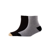 Men Pack Of 2 Cotton Ankle Length Socks