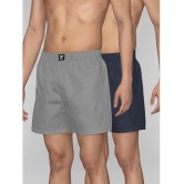 XYXX Pack of 2 Cotton Mens Boxer- ( Multicolor ) - None