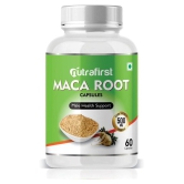 NutraFirst Maca Root Capsules, for Performance, Vigour & Vitality, enriched with Maca Root Extract, Vegeterian Capsule, 1B (1 x 60 Capsules)