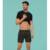 Remix Cotton Boxers Pineapple Black XL