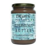 FITJARS Super Mix Nut Butter (Almonds,Pecans,Walnuts,medjool Dates , 750 g