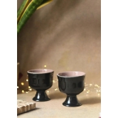 Black Ice Cream Goblet-Set of four