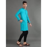 Ocean Gems Mens Long Kurta