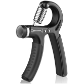 VOLTEX Adjustable Resistance (5- 60KG) Hand Grip Strengthener for Men & Women Gym Workout & Home Use - Multi Color