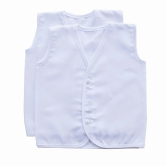 White Jhabla sleeveless