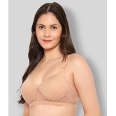 KYODO - Beige Cotton Lightly Padded Women's Everyday Bra ( Pack of 1 ) - 34B