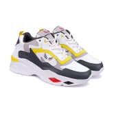 Bersache Men Sports Shoes Yellow Mens Sports Running Shoes - None