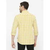 Solemio Cotton Regular Fit Full Sleeves Mens Formal Shirt - Yellow ( Pack of 1 ) - None