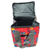 Family Fun Cartoon Printed Tiffin/Lunch Bag