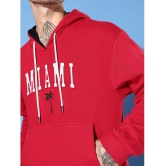 Dillinger Fleece Hooded Mens Sweatshirt - Red ( Pack of 1 ) - None