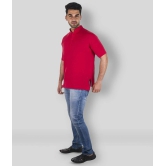 DESHBANDHU DBK - Red Cotton Mens Regular Kurta ( Pack of 1 ) - None