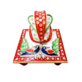 Royal Handicrafts - Marble Chowki (Pack of 1)