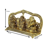 eCraftIndia Showpiece Steel Ganesha Idol 25 x 5 cms Pack of 1