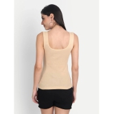 AIMLY Cotton Camisoles - Beige Single - None