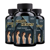HMV Herbals Grow Height Herbal Height Growth Capsule 90 no.s Pack of 3