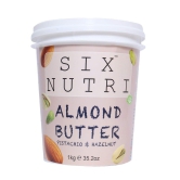 SIXNUTRI All Natural Stone Ground Keto Diet Vegan Almond Butter with Pistachios and Hazelnuts-1 KG