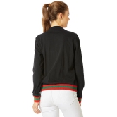 Miss Chase Cotton Black Bomber Jackets - XL