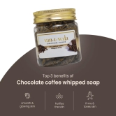 Chocolate coffee whipped soap-100 Grams