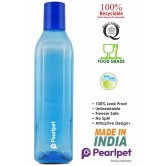 PearlPet - Blue Water Bottle ( Pack of 6 ) - Blue