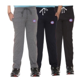 Vimal Jonney Multicolor Cotton Blend Trackpants For Boys - Pack Of 3 - 12-13 Years