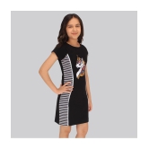 Cutecumber - Black Polyester Girls Shift Dress ( Pack of 1 ) - None