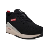 Campus Toll Black Red Mens Running Shoes