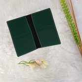 Olive Green Customized Passport Cover