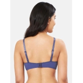 Amante - Blue Cotton Non Padded Women's Everyday Bra ( Pack of 1 ) - None