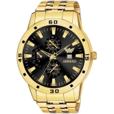 Abrexo Gold Stainless Steel Analog Mens Watch