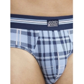 Jockey UI20 Men Super Combed Cotton Elastane Brief - Dusk Blue Print (Pack of 2 - Prints May Vary) - None