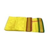 Akhil Single Cotton Bath Towel Yellow - Yellow