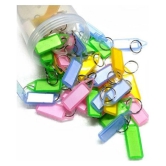 GRD Enterprises Assorted Key Tag Keychain Pack Of 50 Key Chains