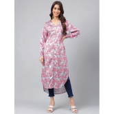 Janasya - Multicolor Satin Womens Straight Kurti ( Pack of 1 ) - None