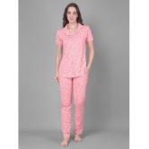 Dollar Missy Pink Cotton Womens Nightwear Nightsuit Sets ( Pack of 1 ) - None