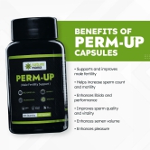 Nature Mania Perm-up Capsule (Male Sperm Count Booster) 60 Capsules Pack