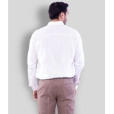 DESHBANDHU DBK - White Cotton Regular Fit Mens Casual Shirt (Pack of 1 ) - None