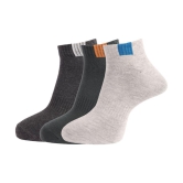 Dollar Socks Cotton Ankle Length Socks Pack of 3 - Multi