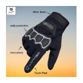 ZAYSOO Full Fingers Nylon Riding Gloves ( Pair of 1 ) - XL