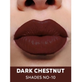 Seven Seas Classy Matte Full Coverage Long Lasting &Smudge Proof Matte Lipstikc (Dark chestnut 3.5g)