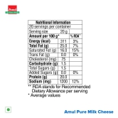 AMUL PROCESSED CHEESE SLICES 400G