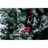 Northlight Christmas Tree With Frosting, Pinecones And Cherries (6 Feet) | Cod Not Available