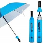 Uttamrobotics Folding Umbrella with Bottle Cover(Assorted Color)