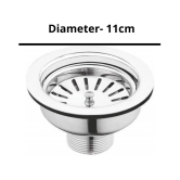 Strength- Stainless Steel Sink Waste Coupling (Premium Quality) - Set Of 1 Pcs