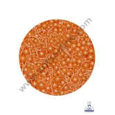 CAKE DECOR™ Sugar Candy - Mix Size Orange Balls with Vermicelli Candy - 500 gm